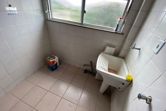 Área de Serviço de apartamento à venda com 2 quartos, 70m² em Tanque, Rio de Janeiro