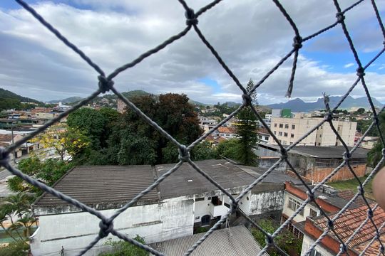 Vista da Sala de apartamento à venda com 2 quartos, 70m² em Tanque, Rio de Janeiro