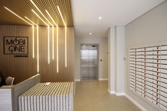 Área comum de kitnet/studio para alugar com 1 quarto, 27m² em Liberdade, São Paulo