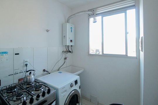 Área de Serviço de apartamento à venda com 2 quartos, 55m² em Morro Santana, Porto Alegre