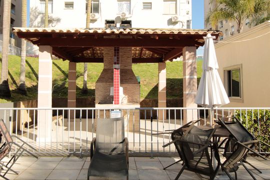 Área comum - Churrasqueira de apartamento à venda com 2 quartos, 55m² em Morro Santana, Porto Alegre