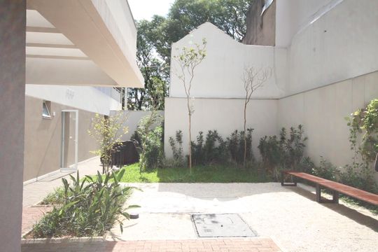 Área comum de kitnet/studio para alugar com 1 quarto, 27m² em Liberdade, São Paulo