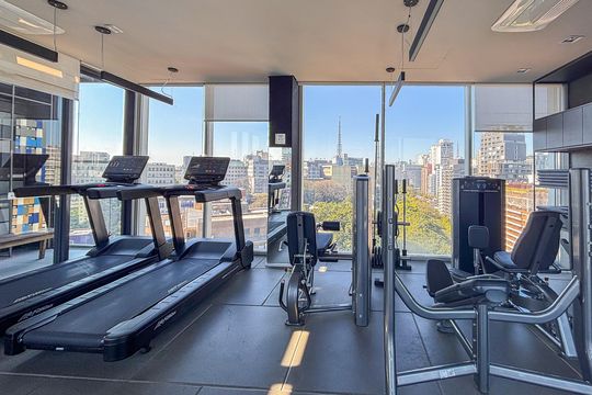 Área comum de kitnet/studio à venda com 1 quarto, 27m² em Cerqueira César, São Paulo