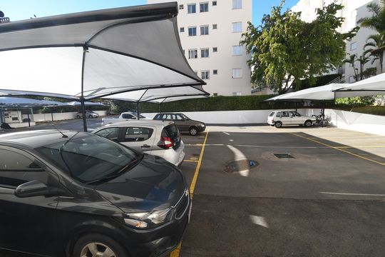 Área de Serviço - Vista de apartamento à venda com 2 quartos, 50m² em Jardim Myrian Moreira da Costa, Campinas
