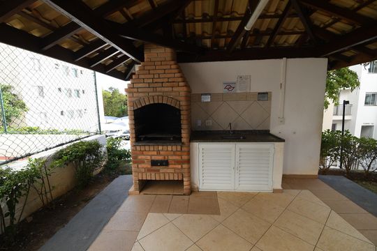 Área comum - Churrasqueira de apartamento à venda com 2 quartos, 50m² em Jardim Myrian Moreira da Costa, Campinas