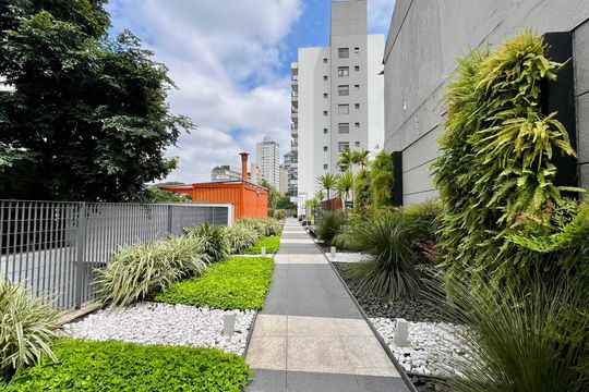 Área comum de apartamento à venda com 2 quartos, 56m² em Vila Madalena, São Paulo