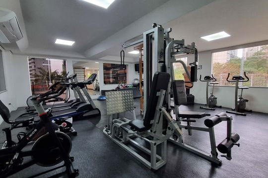 Área comum - Academia de apartamento à venda com 3 quartos, 109m² em Vila Andrade, São Paulo