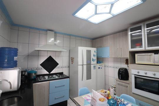 Cozinha de casa à venda com 3 quartos, 145m² em Dos Casa, São Bernardo do Campo
