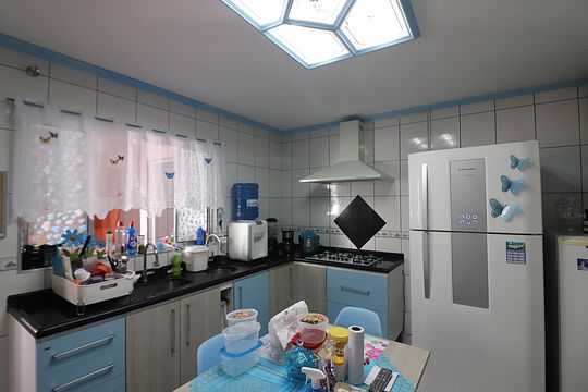 Cozinha de casa à venda com 3 quartos, 145m² em Dos Casa, São Bernardo do Campo