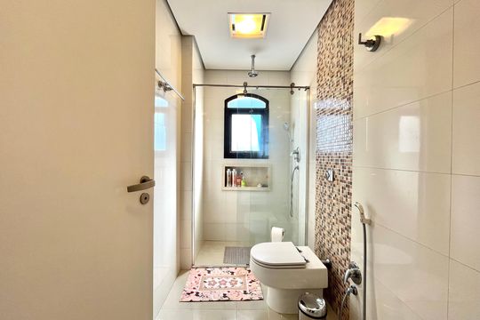 Banheiro da Suíte 3 de apartamento à venda com 3 quartos, 225m² em Vila Clementino, São Paulo