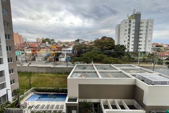 Vista Varanda da Sala de casa de condomínio para alugar com 1 quarto, 25m² em Vila Butantã, São Paulo