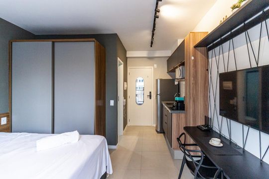 Studio de apartamento para alugar com 1 quarto, 23m² em Vila Buarque, São Paulo