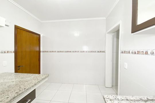 Cozinha de apartamento à venda com 1 quarto, 43m² em Centro, Novo Hamburgo