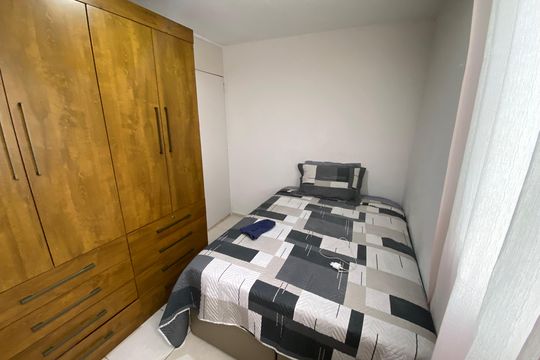 Quarto 1 de apartamento à venda com 2 quartos, 45m² em Jacarepaguá, Rio de Janeiro