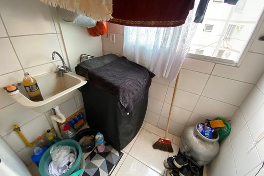 Área de Serviço de apartamento à venda com 2 quartos, 45m² em Jacarepaguá, Rio de Janeiro