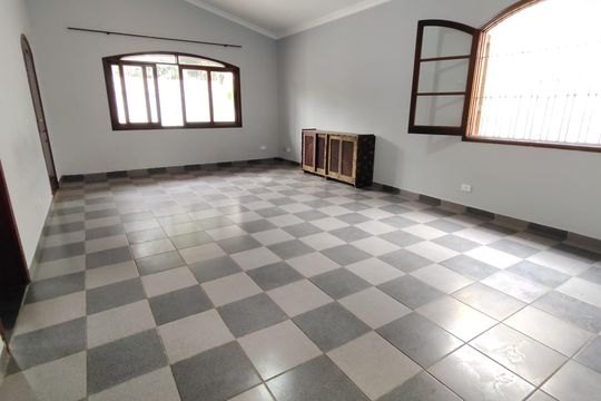 Sala de casa para alugar com 3 quartos, 150m² em Loteamento Joao Batista Juliao, Guarujá