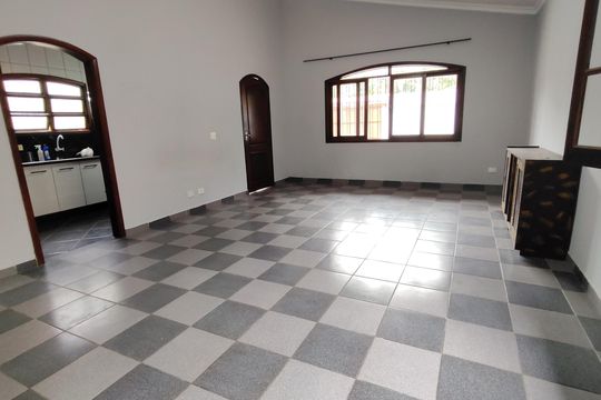 Sala de casa para alugar com 3 quartos, 150m² em Loteamento Joao Batista Juliao, Guarujá