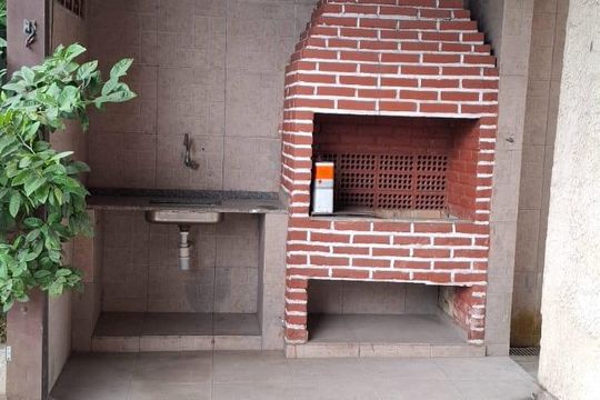 Área Externa de casa para alugar com 3 quartos, 150m² em Loteamento Joao Batista Juliao, Guarujá