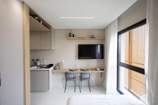 Apartamento à venda com 1 quarto, 20m² em Indianópolis, São Paulo