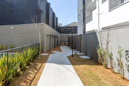 Área comum de apartamento para alugar com 1 quarto, 27m² em Barra Funda, São Paulo