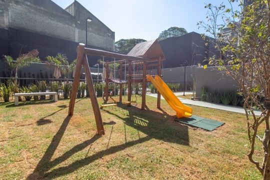 Área comum - Playground de apartamento para alugar com 1 quarto, 27m² em Barra Funda, São Paulo
