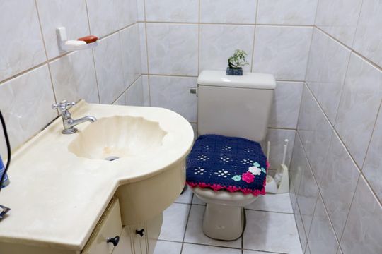 Banheiro da Suíte 1 de casa à venda com 4 quartos, 151m² em São Pedro, Osasco
