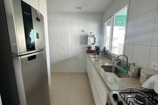 Cozinha de apartamento à venda com 3 quartos, 181m² em Recreio dos Bandeirantes, Rio de Janeiro