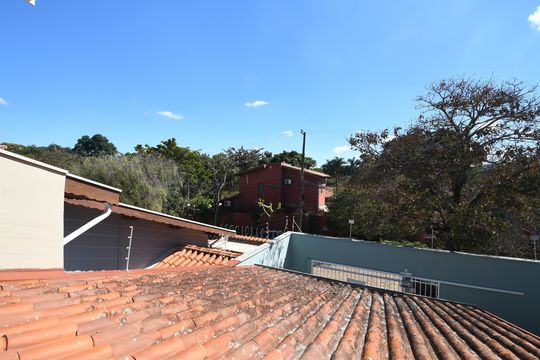 Quarto 1 - Vista de casa à venda com 3 quartos, 270m² em Bosque de Barão Geraldo, Campinas