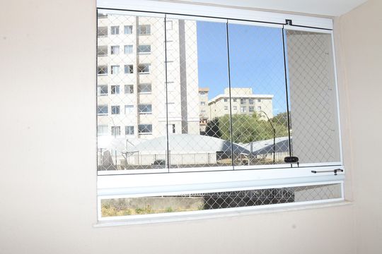 Varanda da Sala de apartamento à venda com 2 quartos, 60m² em Nova Vista, Belo Horizonte