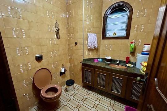 Banheiro da Suíte 2 de casa para alugar com 6 quartos, 500m² em Gopouva, Guarulhos