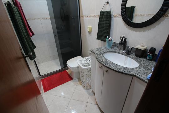 Suíte 1 - Banheiro de casa à venda com 3 quartos, 135m² em Taquara, Rio de Janeiro