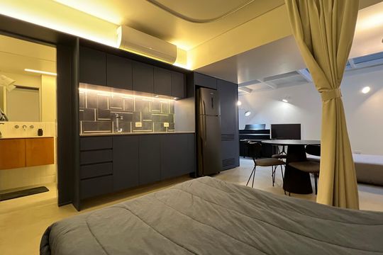Quarto de apartamento à venda com 1 quarto, 40m² em Pinheiros, São Paulo