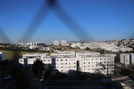 Vista de apartamento para alugar com 2 quartos, 46m² em Califórnia, Contagem