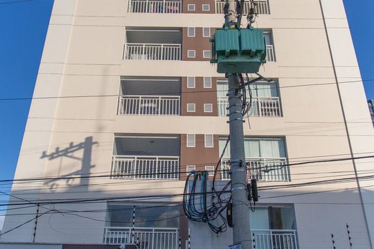Fachada do Prédio de apartamento para alugar com 1 quarto, 38m² em Centro, Diadema