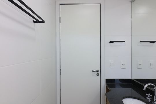 Banheiro da Suíte de apartamento para alugar com 1 quarto, 70m² em Centro, São Bernardo do Campo