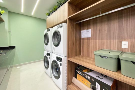 Área comum de apartamento para alugar com 1 quarto, 70m² em Centro, São Bernardo do Campo