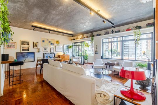 Sala de apartamento para alugar com 3 quartos, 130m² em Vila Mariana, São Paulo