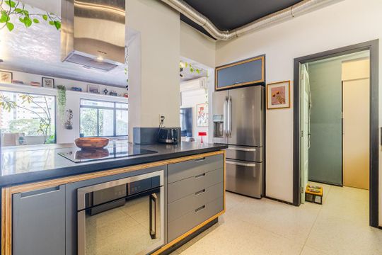 Cozinha de apartamento para alugar com 3 quartos, 130m² em Vila Mariana, São Paulo