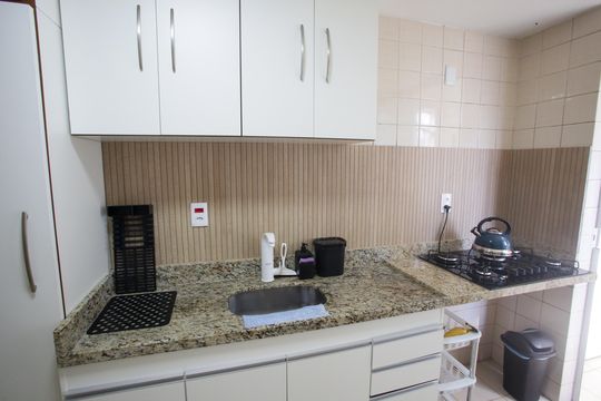 Cozinha de apartamento à venda com 3 quartos, 86m² em Freguesia (jacarepaguá), Rio de Janeiro