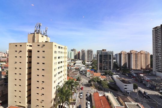 Varanda gourmet Vista de apartamento à venda com 2 quartos, 78m² em Baeta Neves, São Bernardo do Campo