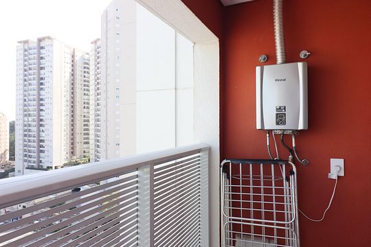 Sacada de apartamento à venda com 2 quartos, 78m² em Baeta Neves, São Bernardo do Campo