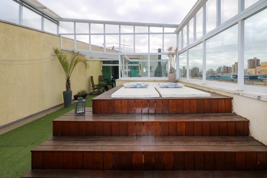 Cobertura e Área Gourmet de apartamento para alugar com 3 quartos, 166m² em Santa Maria, São Caetano do Sul