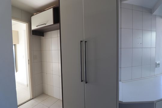 Área de Serviço de apartamento à venda com 2 quartos, 107m² em Vila Guiomar, Santo André