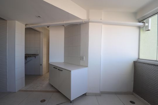 Varanda gourmet de apartamento à venda com 2 quartos, 107m² em Vila Guiomar, Santo André