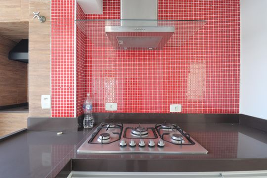 Cozinha de apartamento à venda com 2 quartos, 107m² em Vila Guiomar, Santo André