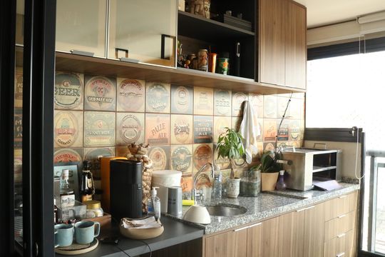 Varanda gourmet de apartamento à venda com 2 quartos, 89m² em Vila Leopoldina, São Paulo
