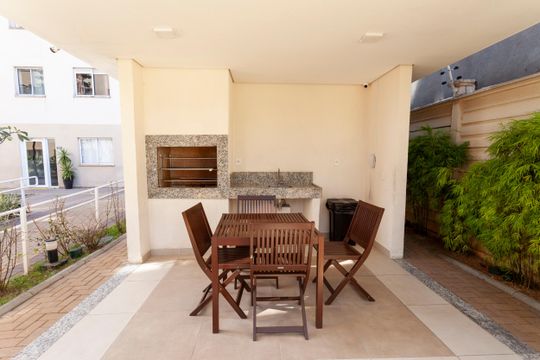 Área comum - Churrasqueira de apartamento à venda com 1 quarto, 28m² em Jardim Cidalia, São Paulo