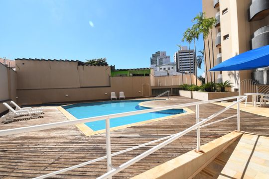 Área comum - Piscina de apartamento à venda com 3 quartos, 150m² em Centro, Campinas