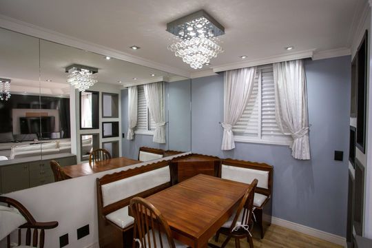 Sala de Jantar de apartamento à venda com 1 quarto, 67m² em Centro, Diadema