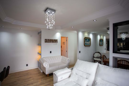 Sala de apartamento à venda com 1 quarto, 67m² em Centro, Diadema